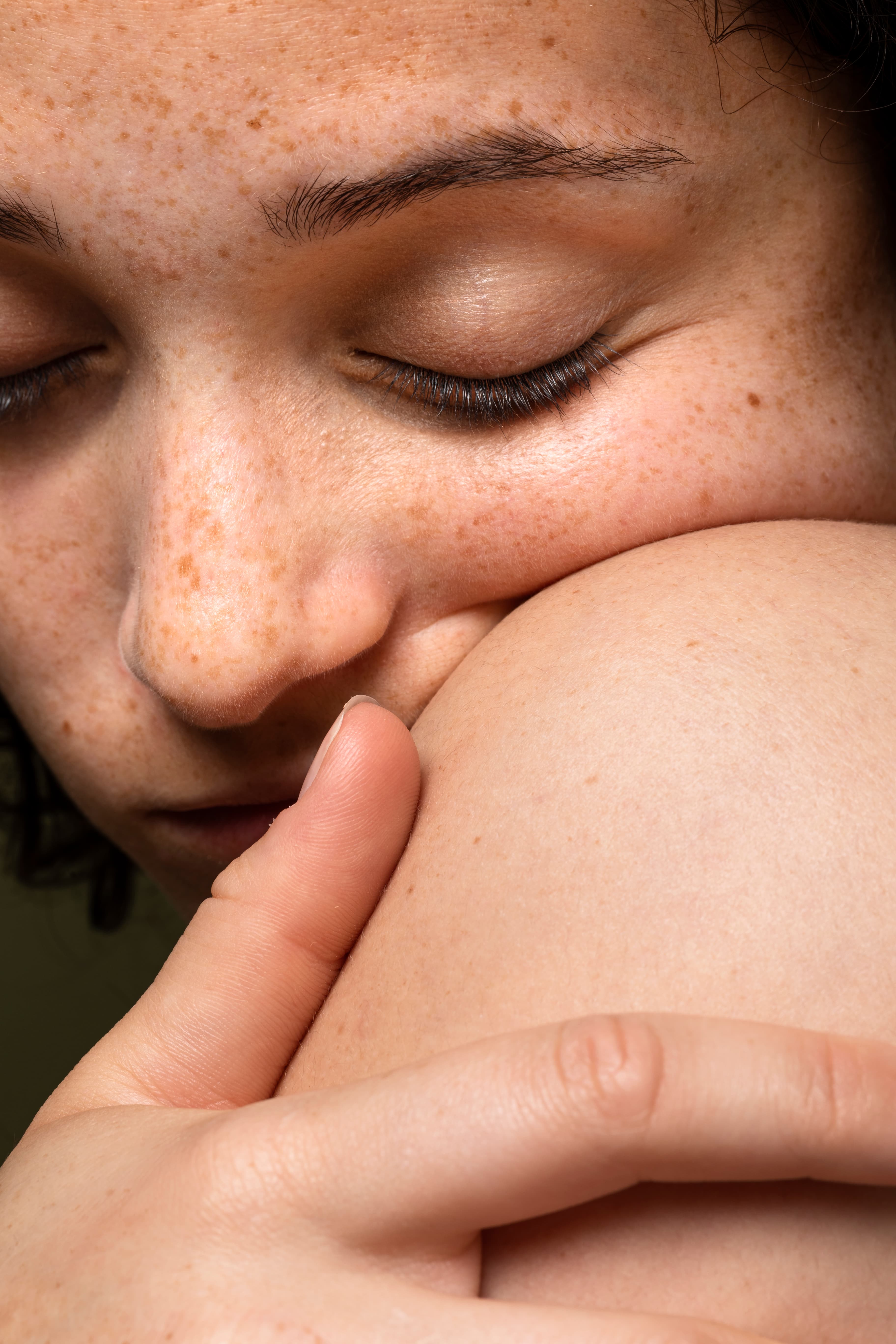 Skin closeup